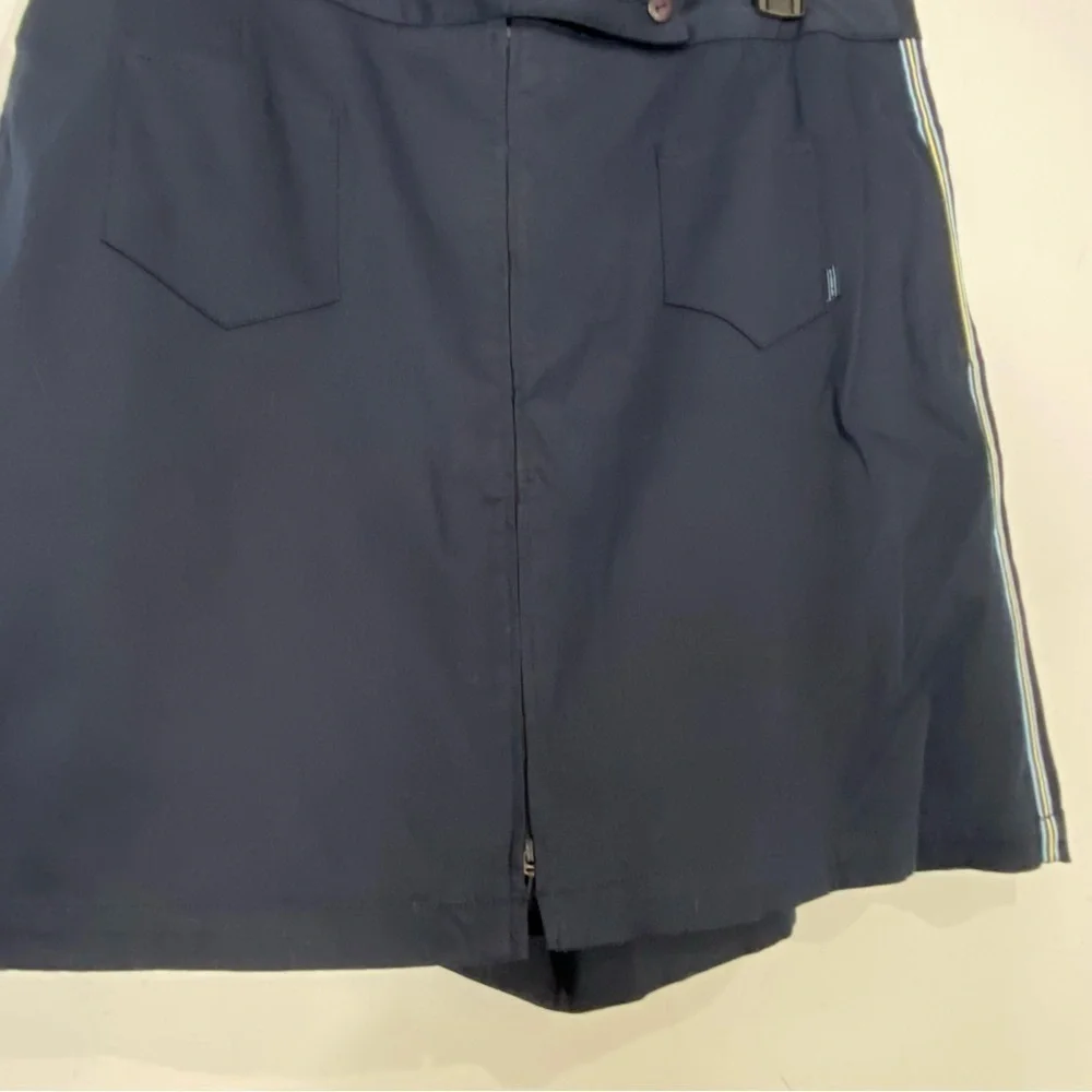 LIZGOLF Liz Claiborne Skort Navy Blue Size 18 Skirt Golf Preppy Country Club